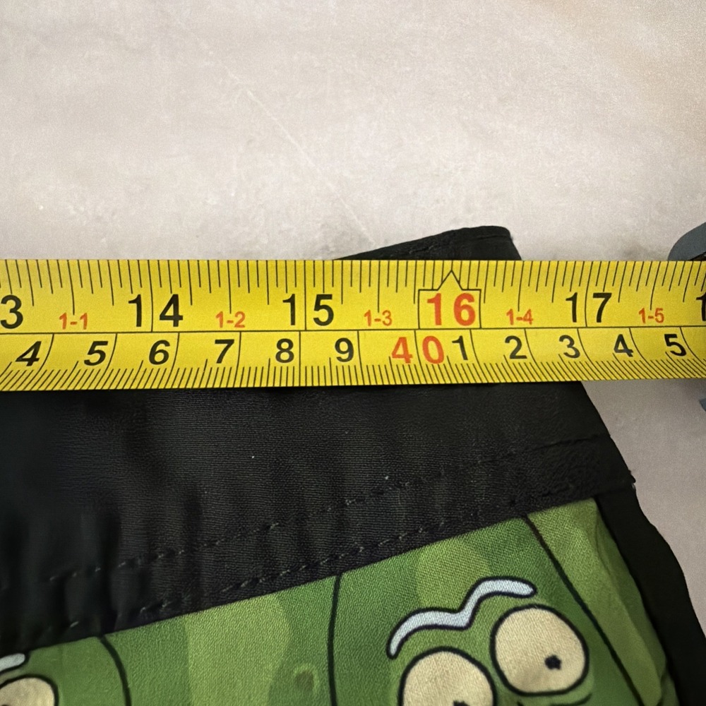 Rick and Morty Board Shorts Adult Men's Swim Trunks Size 32 Beach Pool Resort - Picture 7 of 7